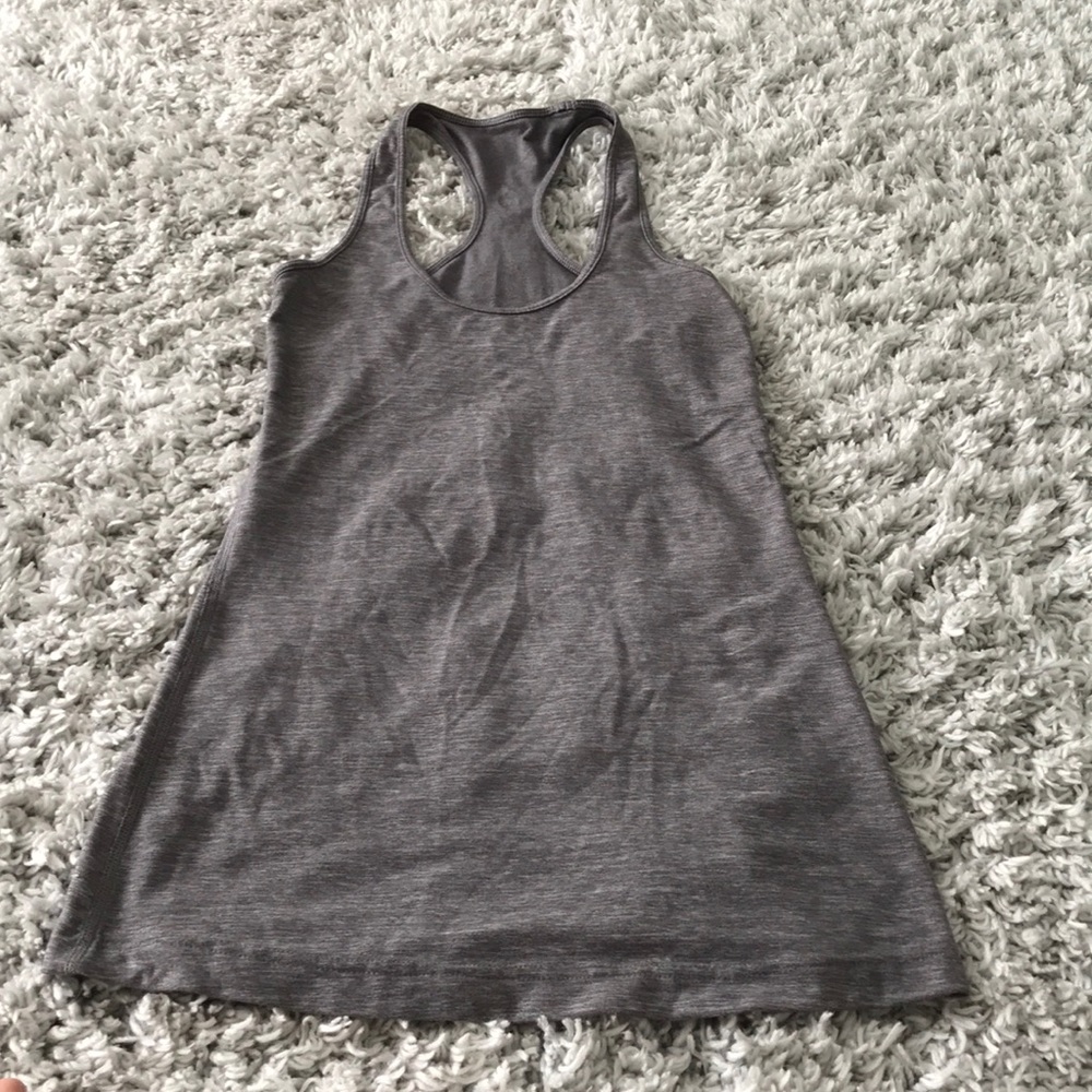 Heathered Gray Lululemon “Cool Racerback”